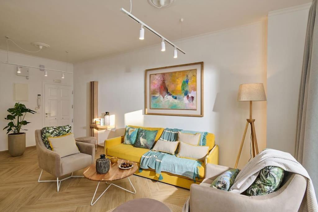 Kaizen Chania - New Central Apartment Just 350M Away With Private Jacuzzi And Free Parking! ภายนอก รูปภาพ