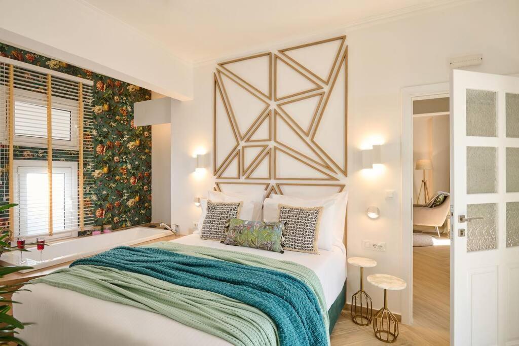 Kaizen Chania - New Central Apartment Just 350M Away With Private Jacuzzi And Free Parking! ภายนอก รูปภาพ